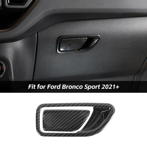 Co-pilot Passenger Storage Box Switch Cover Trim For Ford Bronco Sport 2021+ Accessories | CheroCar