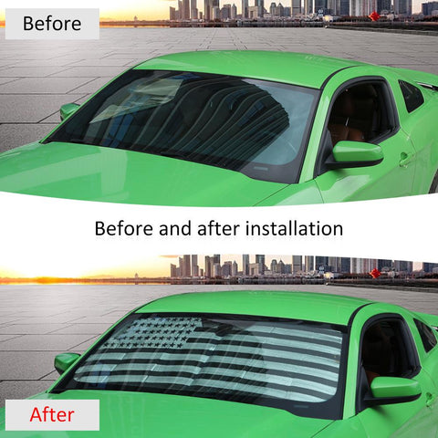 Car Windshield Sun Shade Cover Visor UV Block Protector For Ford Mustang 2008-2014 Accessories | CheroCar
