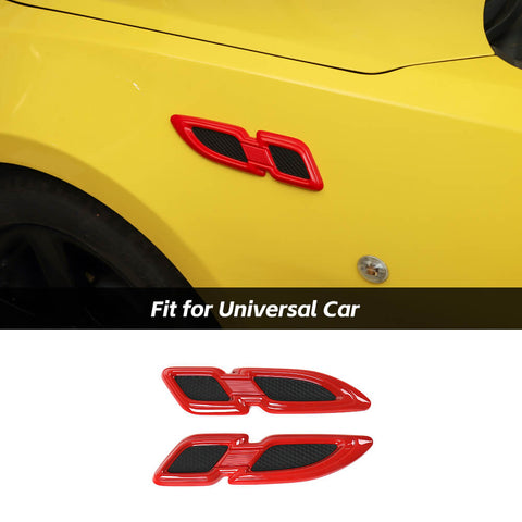 Front Hood Air Vent Outlet Fender Trim Cover For Universal Car Accessories | CheroCar