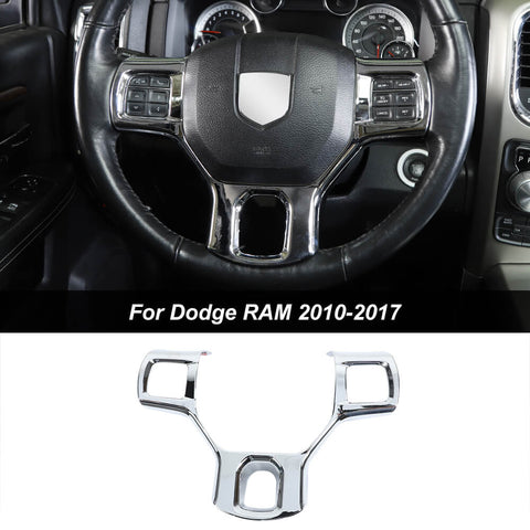 Steering Wheel Panel Trim Cover Decor for Dodge Ram 2010-2017｜CheroCar