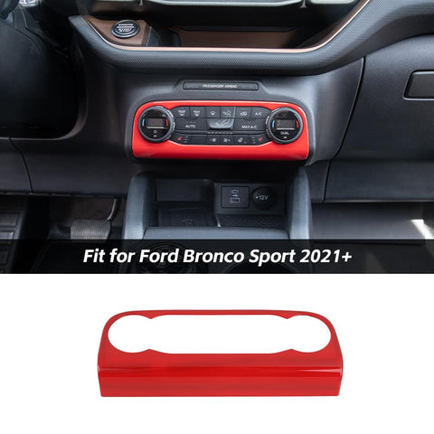 Air Conditioner Switch Frame Cover Trim For 2021+ Ford Bronco Sport｜CheroCar
