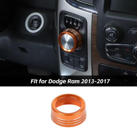 Gear Shift Switch Knob Cover Trim Ring For Dodge Ram 2013-2017 & Durango 2014-2017｜CheroCar