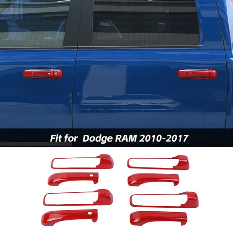8 x Exterior Door Handles Trim Cover For Dodge RAM 209-2018｜CheroCar