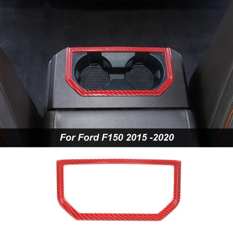 Center Central Armrest Box Cup Holder Trim For Ford F150 2015-2020｜CheroCar