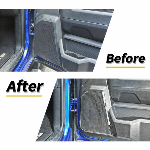 Interior Door Sides Speaker Trim Horn Cover For Dodge Ram 2010-2017｜CheroCar