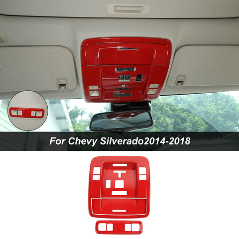 For Chevy Silverado GMC SIERRA 2014-2018 Reading Light Lamp Panel Cover Trim Accessories | CheroCar