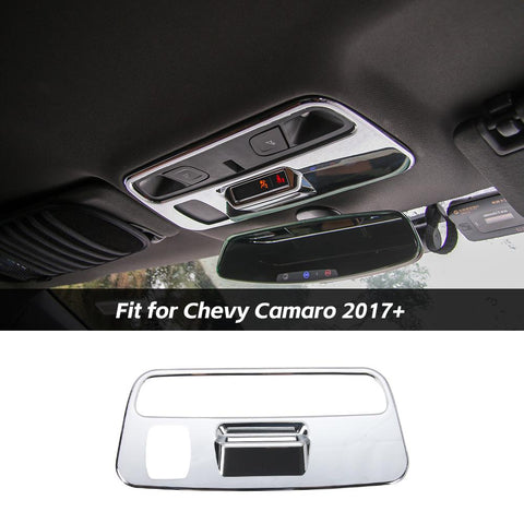 Front Reading Light Lamp Panel Cover Trim For Chevrolet Camaro 2017+ Accessories | CheroCar