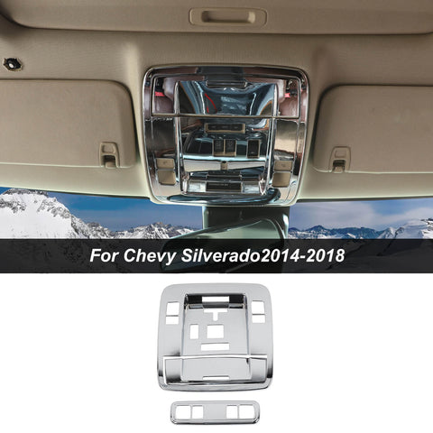 For Chevy Silverado GMC SIERRA 2014-2018 Reading Light Lamp Panel Cover Trim Accessories | CheroCar