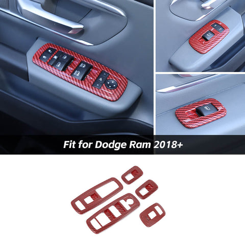 Window Lift Switch Panel Cover Trim for Dodge Ram 2018+｜CheroCar