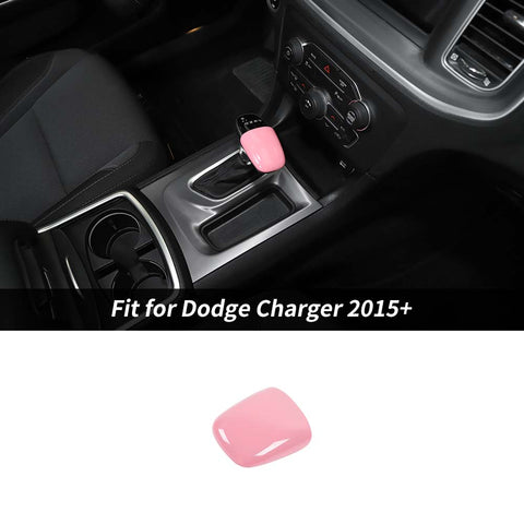 Inner Gear Shift Knob Cover Trim For Dodge Charger/Challenger 2015+/Durango 2018+ Accessories | CheroCar