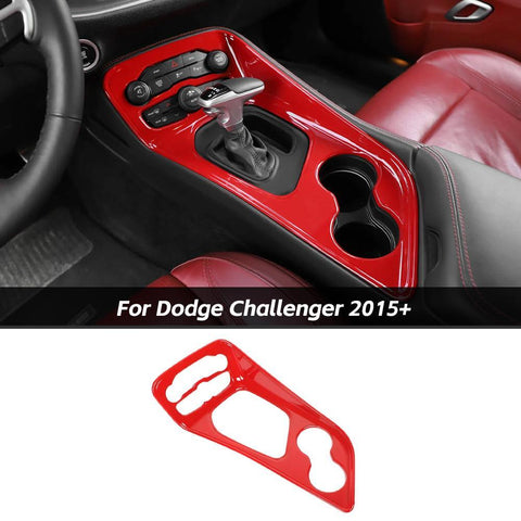 Gear Shift Panel Cover Trim for Dodge Challenger 2015+｜CheroCar
