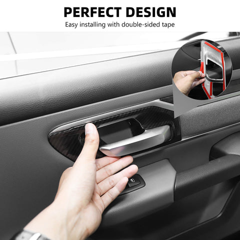 Interior Door Handle Bowl Cover Trim For Dodge Ram 1500 2018+ Accessories｜CheroCar