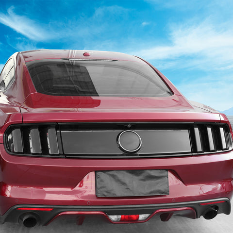 Smoked Tail Light Lamp Cover Guard Trim Bezels For Ford Mustang 2015+｜CheroCar