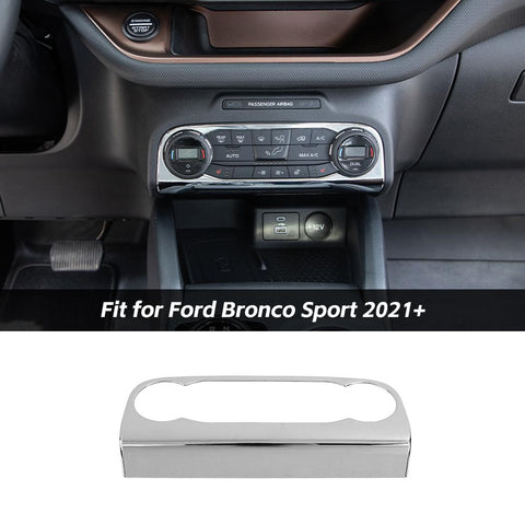 Air Conditioner Switch Frame Cover Trim For 2021+ Ford Bronco Sport｜CheroCar