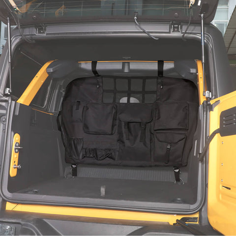 Rear Trunk Tailgate Storage Bag Cargo Tool Kit For Ford Bronco 2021+ 4-Door Accessories | CheroCar