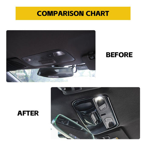 Front Reading Light Lamp Panel Cover Trim For Chevrolet Camaro 2017+ Accessories | CheroCar