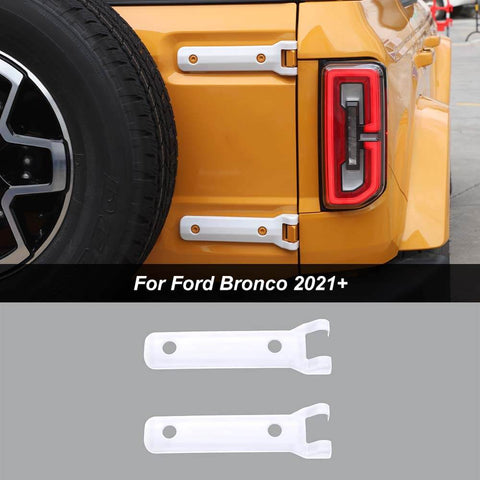 Rear Door Tailgate Hinge Spare Tire Decor Cover Trim for Ford Bronco 2021+ Accessories｜CheroCar