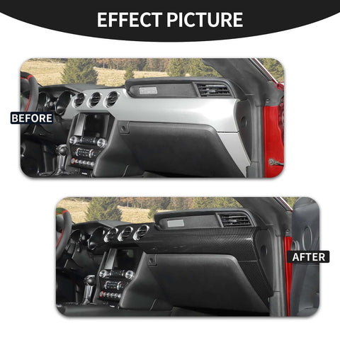 Center Console Panel Cover Trim For Ford Mustang 2015+｜CheroCar