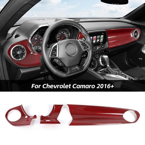 Dashboard Center Console Panel Cover Trim For Chevy Camaro 2016+ Accessories｜CheroCar