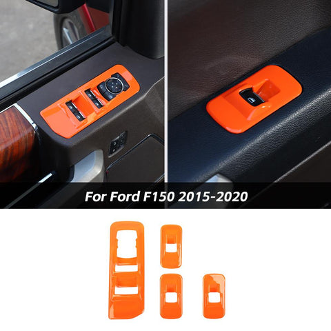 Window Lift Adjust Panel Switch Trim For 2015-2020 Ford F150｜CheroCar