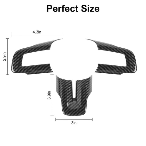Steering Wheel Moulding Cover Trim For 2015+ Ford Mustang｜CheroCar