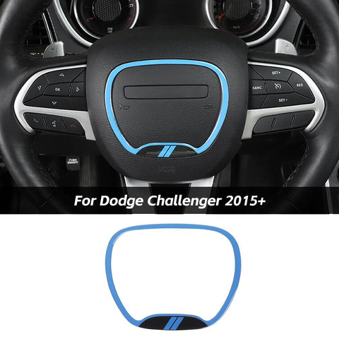 Steering Wheel Center Trim Ring for Dodge Challenger & Charger 2015+ & Durango 2014+｜CheroCar