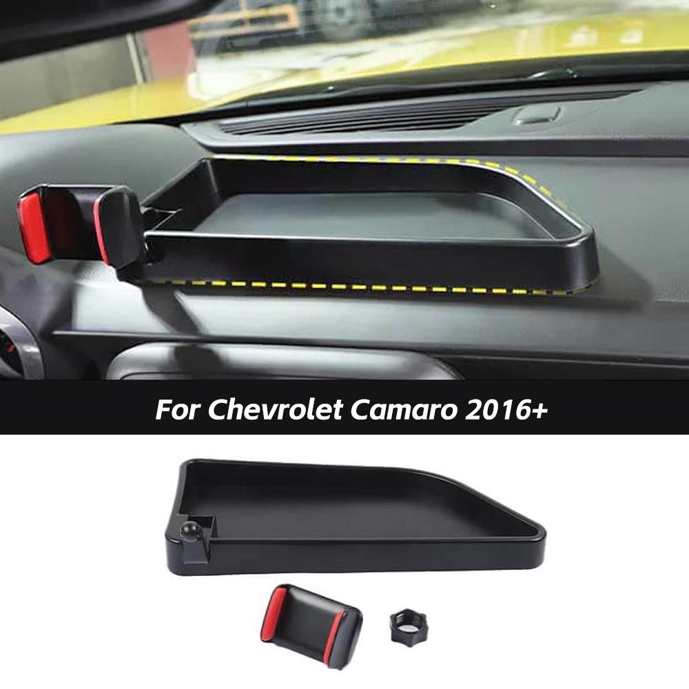 Multi-Mount Phone Holder Storage Tray Mount For Chevrolet Camaro 2016+ Accessories | CheroCar