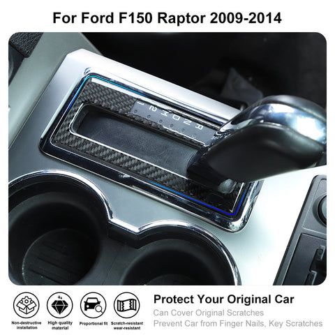 Gear Shift Panel Trim Decor Sticker For Ford F150 2009-2014｜CheroCar