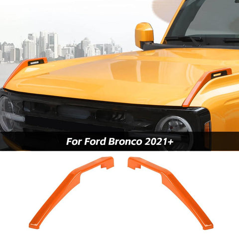 Front Engine Hood Hinge Cover Trim For Ford Bronco 2021+ Accessories｜CheroCar