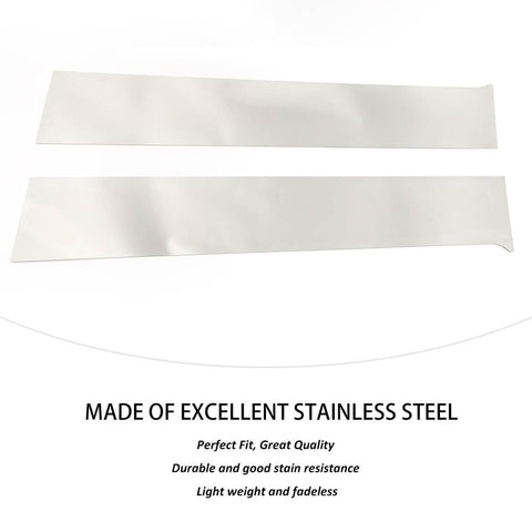 Stainless Steel Chrome Pillar Post Trim Strip For 2014-2018 Chevy Silverado 1500/ GMC Sierra 1500 Accessories｜CheroCar