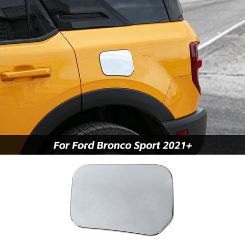 Door Fuel Filler Gas Tank Cap Cover Trim For Ford Bronco Sport 2021+ ABS Accessories | CheroCar