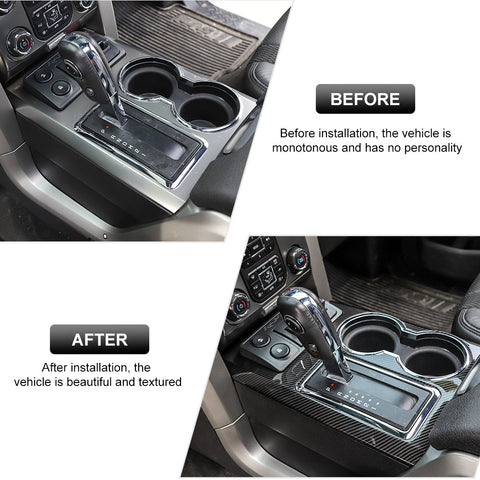 Gear Shift Panel Trim Decor Cover For 2009-2014 Ford F150｜CheroCar