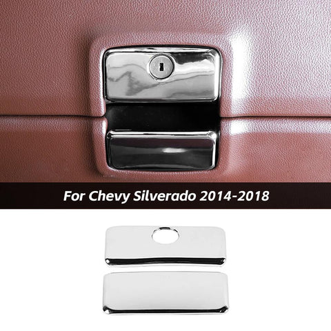 Co-pilot Storage Box Handle Cover Trim For 2014-2018 Chevy Silverado 1500 & GMC Sierra 1500｜CheroCar