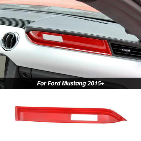 Copilot Passenger Dashboard Cover Trim for Ford Mustang 2015+ Accessories｜CheroCar