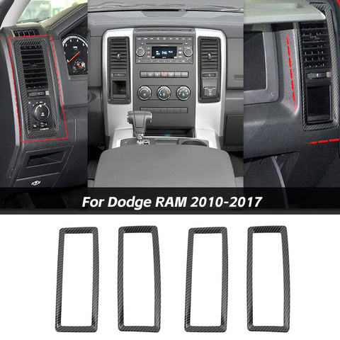 Center Console Air Vent Outlet Cover Trim For Dodge Ram 2010-2012｜CheroCar