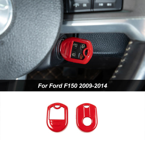 Car Key Fob Cover Skin Case Protector For 2009-2014 Ford F150 & 2010-2014 Mustang｜CheroCar