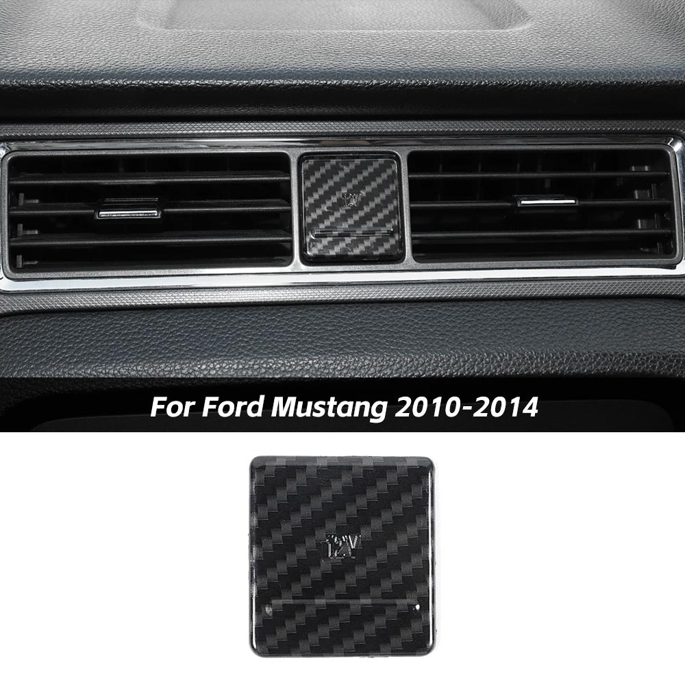 Cigarette Lighter Trim Cover Decoration For Ford Mustang 2010-2014｜CheroCar