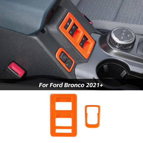 Window Switch Trim Cover For Ford Bronco 2021+ Accessories｜CheroCar