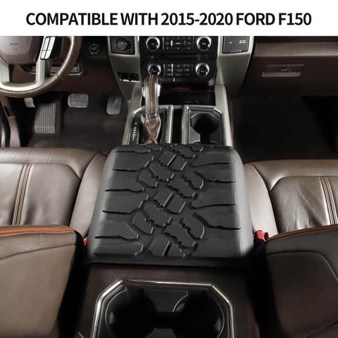 Center Armrest Box Cushion Soft Rubber Pad Cover For Ford F150 2015-2020 Accessories｜CheroCar