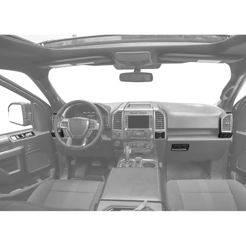 10 x Interior Decoration Cover Trim Accessories For Ford F150 2015-2020 Accessories | CheroCar