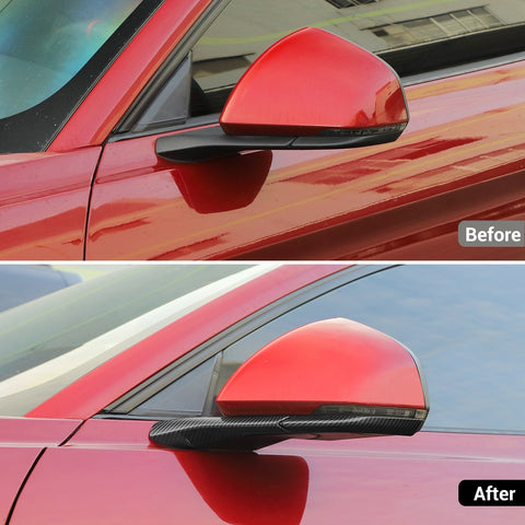 Rearview Side Mirror Trim Cover For Ford Mustang 2015+｜CheroCar