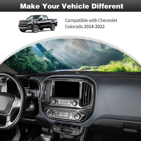 GPS Navigation Panel Cover Trim for Chevy Colorado 2014+/GMC Canyon 2014-2022 Accessories｜CheroCar