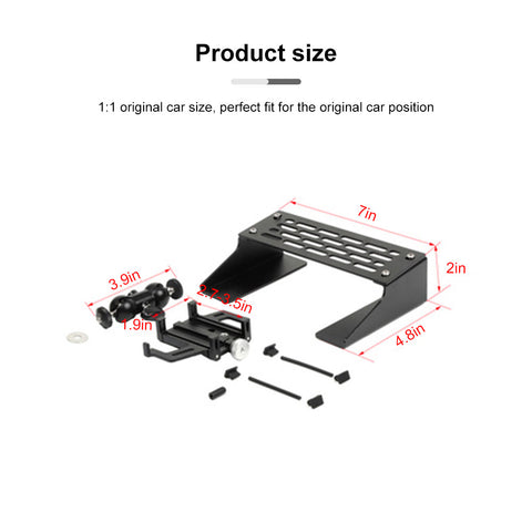 Console Dashboard Storage Box Phone Holder Mount Bracket For Ford F150 2015-2020｜CheroCar