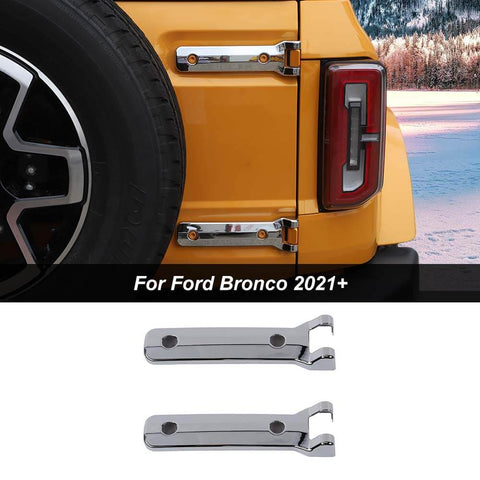Rear Door Tailgate Hinge Spare Tire Decor Cover Trim for Ford Bronco 2021+ Accessories｜CheroCar