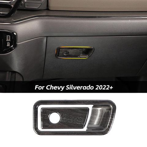 Co-pilot Glove Box Grab Handle Cover Trim For Chevy Silverado 2022+ /GMC-SIERRA 2022+ Accessories | CheroCar