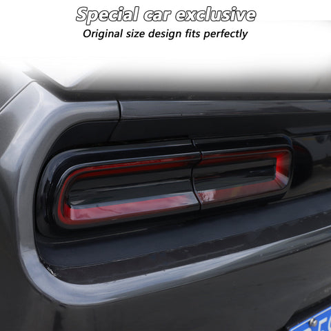 Tail Light Covers Trim Rear Light Guards for Dodge Challenger 2015+｜CheroCar