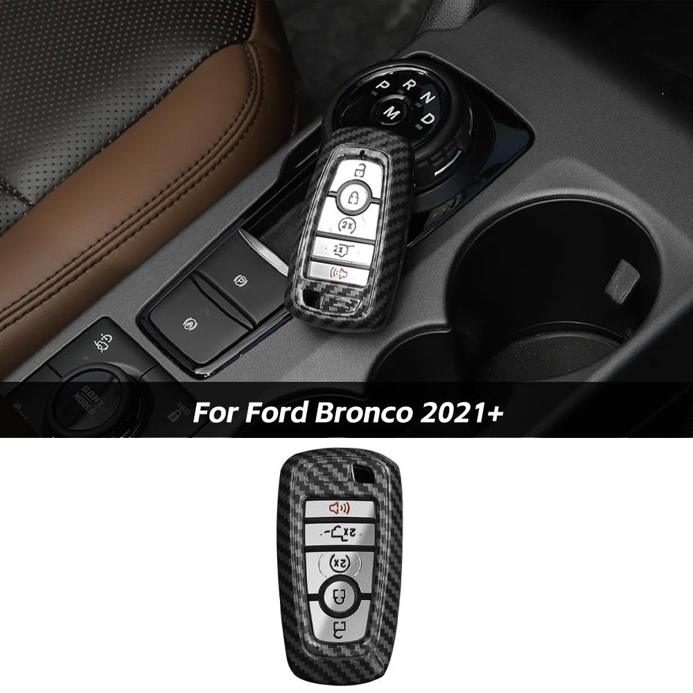 Key Fob Cover Case Protector Shell For Ford F-150 2018+ & Bronco 2021+ & Bronco Sport 2021+ & Mustang 2024+｜CheroCar