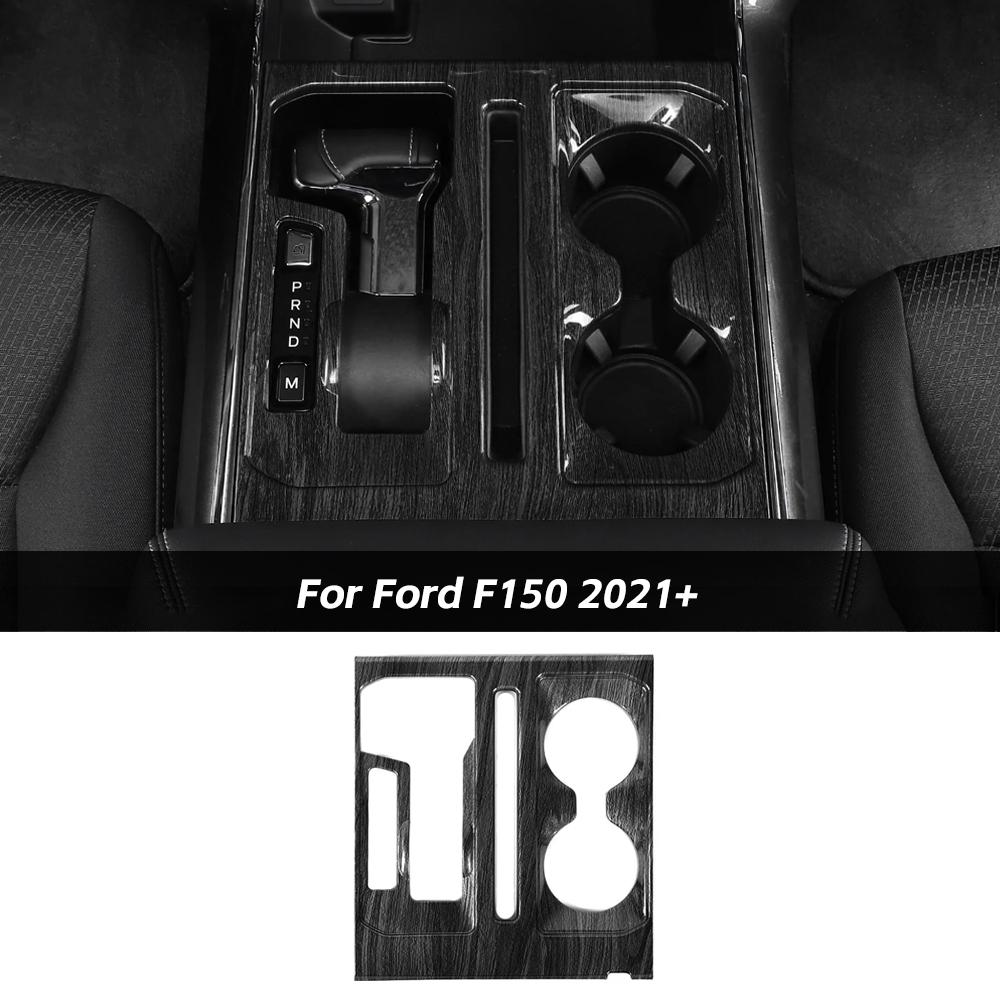 Gear Shift Cup Holder Panel Cover Trim Frame For Ford F150 2021+｜CheroCar
