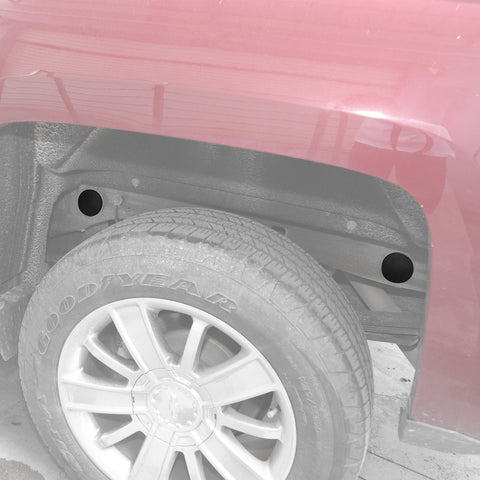 Rear Wheel Well Cab Frame Plug Kit For 1999-2019 Chevy Silverado/GMC Sierra｜CheroCar