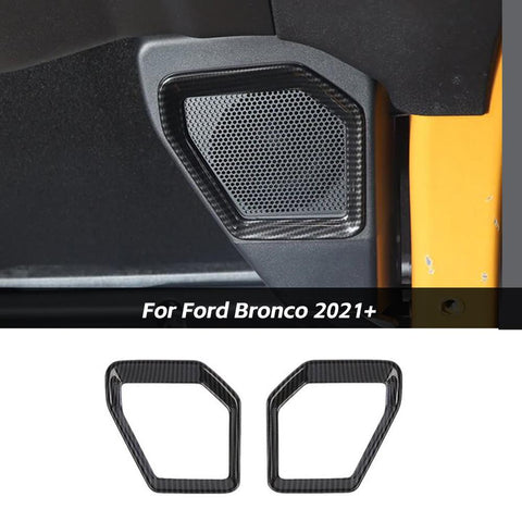 Rear Trunk Speaker Trim Cover Frame Accessories For Ford Bronco 2021+｜CheroCar